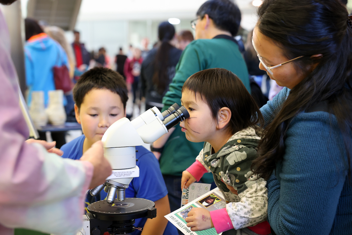 Children investigate health concepts and future careers at record